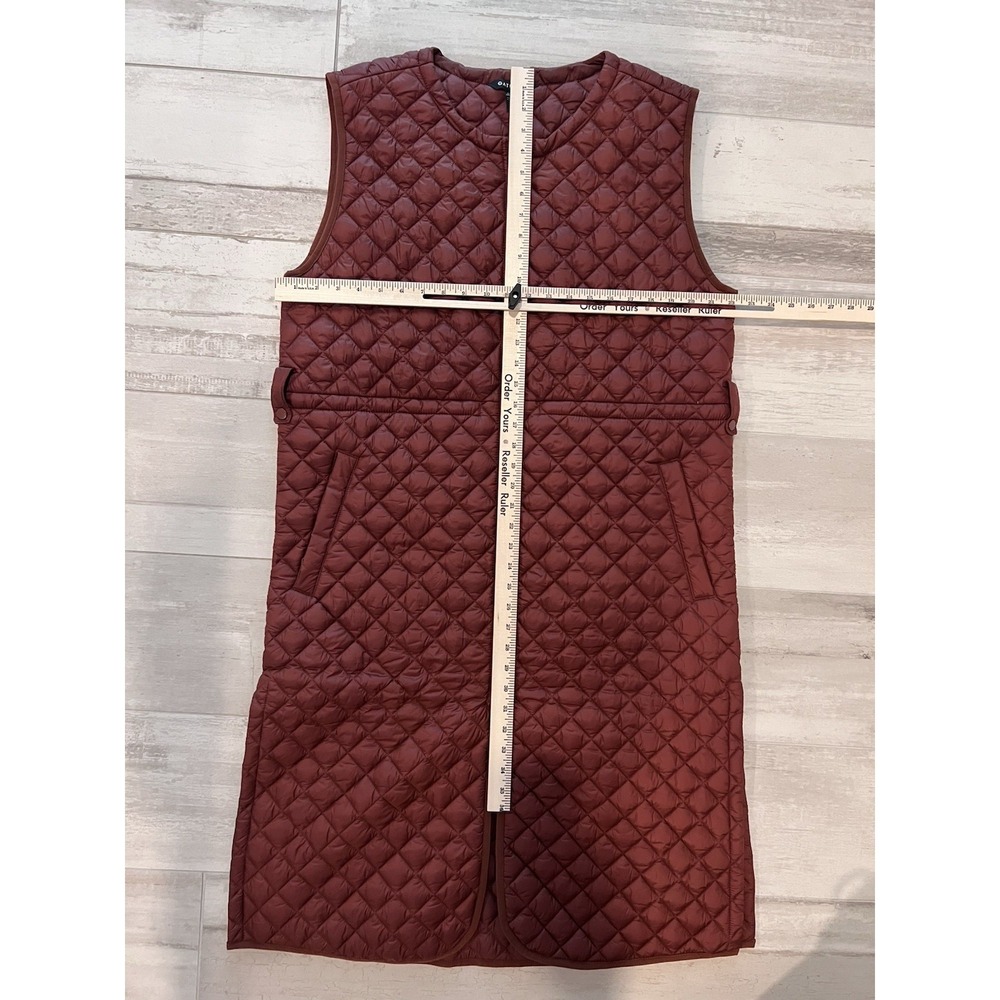 ATHLETA (L) Whisper Featherless Long Quilted Vest-Gorpcore-Insulated-Athleisure - Picture 14 of 15